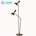 Lampada da terra moderna ed elegante LEDER