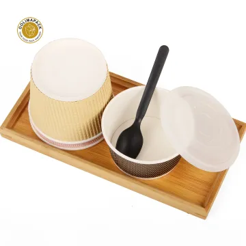 Disposable 12oz Paper Cups with CPLA Lids: Perfect for To-Go Soup Bowls