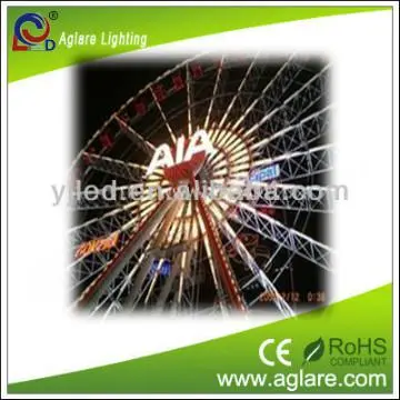 Cabochon funfair led carnival lights E10 AC12V/24V/60V