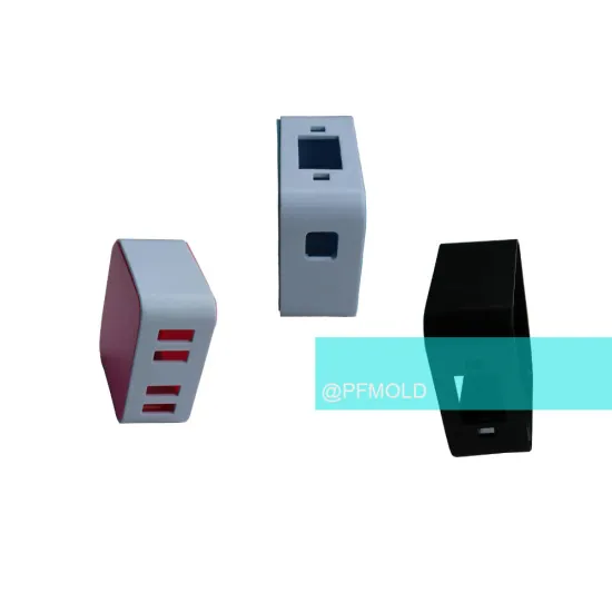 Bi-color socket case injection mould