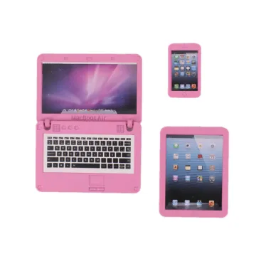 Wholesale Miniature Metal Toy: Foldable Alloy Computer & Doll House Furniture