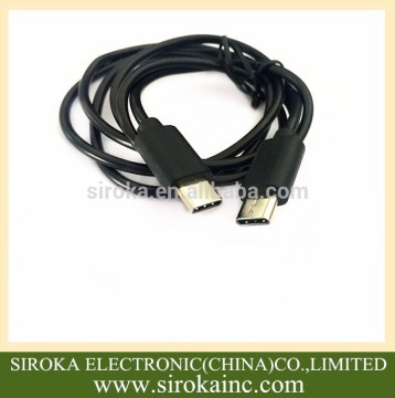 Customized 1M,2M,3M Reversible 3.1 USB Micro C male to USB Micro C male cable for New Macbook
