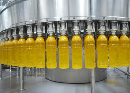 Automatic Pulp Juice Filling Machine For Flavored Milk, Functional Beverages