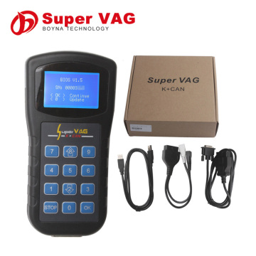 2016 Cheap Price Odometer TV Airbag Key Programming K-line CAN-line Diagnostic Scanner Super Vag K Can 4.6 K+CAN
