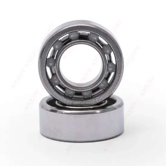 608 Size 8x22x7mm HXHV Chrome Stainless Steel Rings Zro2 Balls Hybrid Ceramic Ball Bearing for Skate