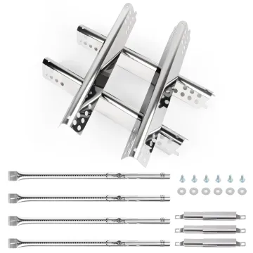 Sturdy Replacement Mated Stainless Steel Sets of Flame Tamer & Burner