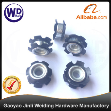 tube insert M6*17.8 Threaded inserts for round tubes tube end nut
