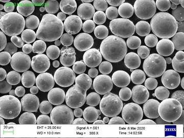 316L Semburan Semburan Sfera Sfera SPHERIKAL 20-53UM