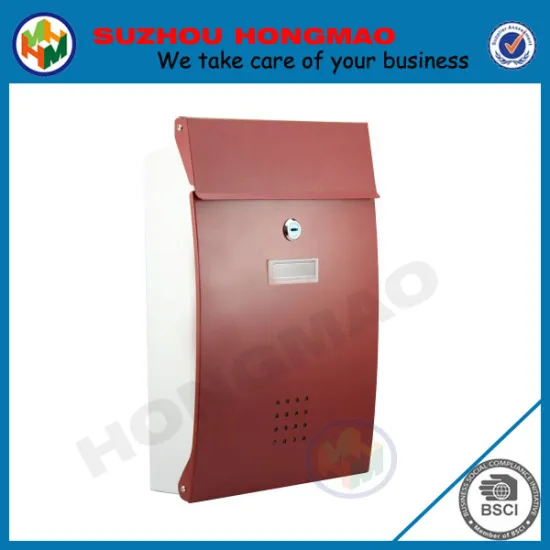 Steel postbox mailboxes with powder coating
