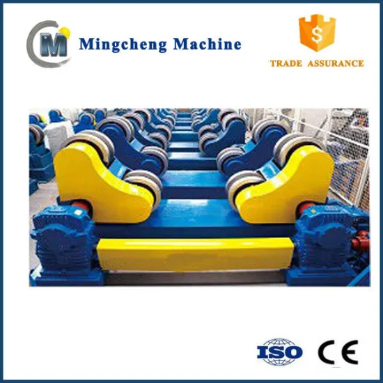 idler roller welding machine with electric rotator