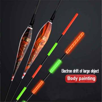 Colorful Highly Sensitive Luminous Fish Float - Day and Night