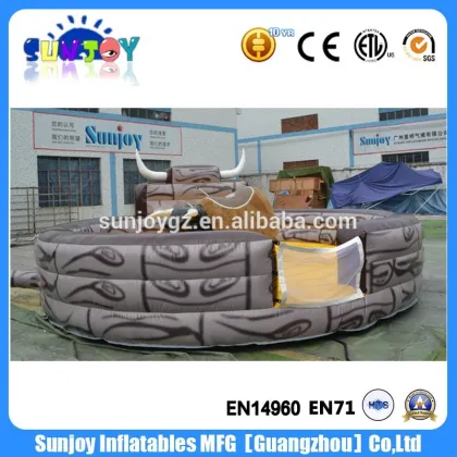 Inflatable Mechanical Bull / Inflatable Bull Pool Ride-on / Inflatable Bull Riding for Sale