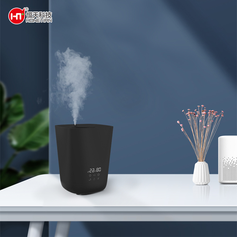 HONETIAN uv sterilization 12 timer remote control constant humidity mode 4.5L capacity custom colors top fill humidifier