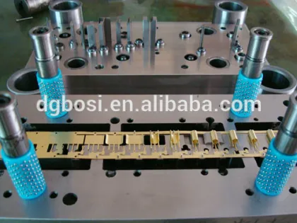 Custom and high quality metal sheet battery contact mould from Bosi