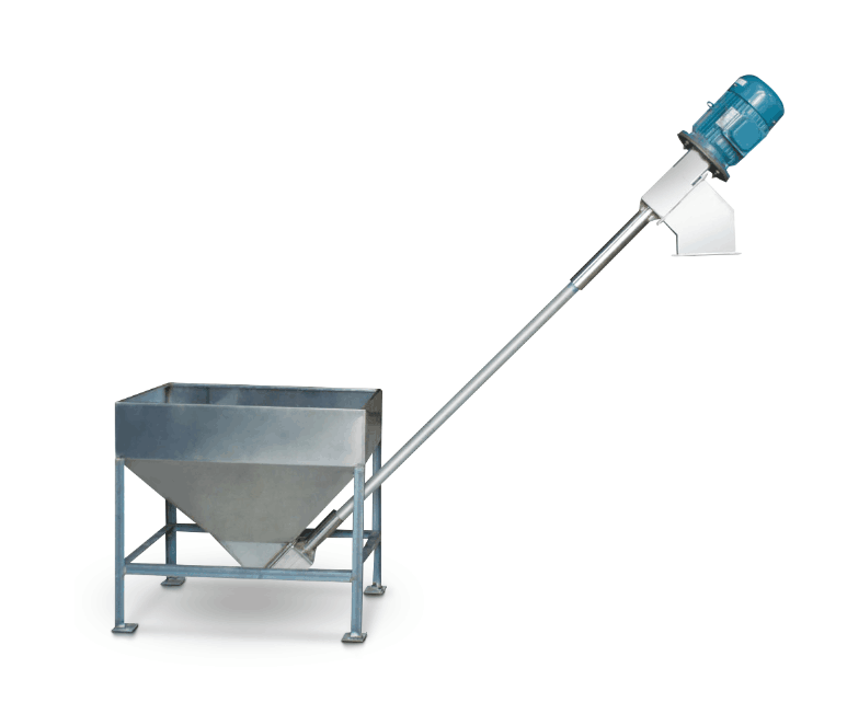 Spring feeder for corn kernels