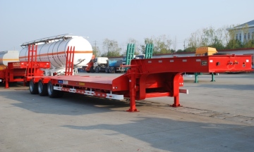 60T Tri-axle Lowbed Semi-Trailer