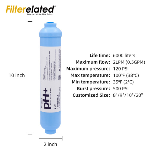 Replacement Alkaline Mineral Water Filter Cartridge