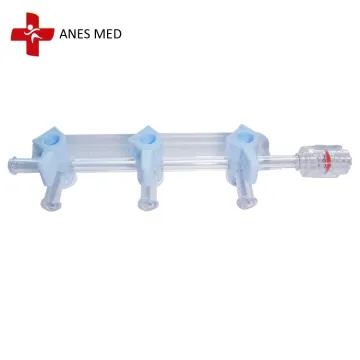 High Pressure Disposable 3 ports Medical Manifold