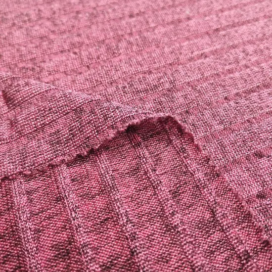 Polyester Rib Knitting Fabric