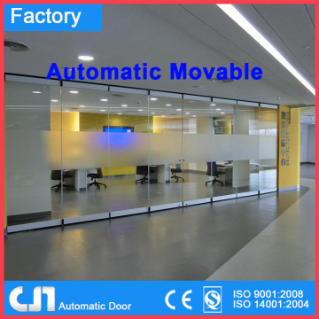 Education Automatic Electric Glass Partition Walls