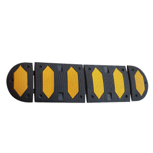 high intensity rubber road speed bumps