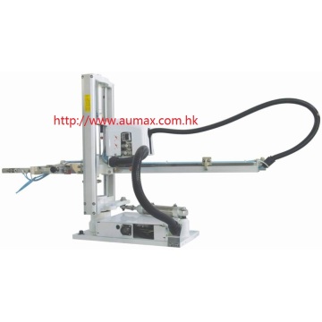 Telescopic Robotic Arm for Vertical Injection Machine