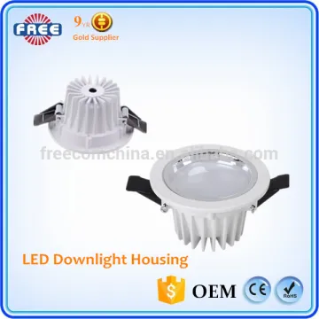 Freecom New design 3W-40W COB die cast aluminum led Downlight Housing