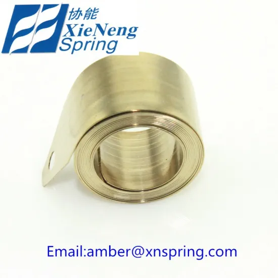 small customized length width thickness stainless steel constant force spring compression spring leaf spring with free sample