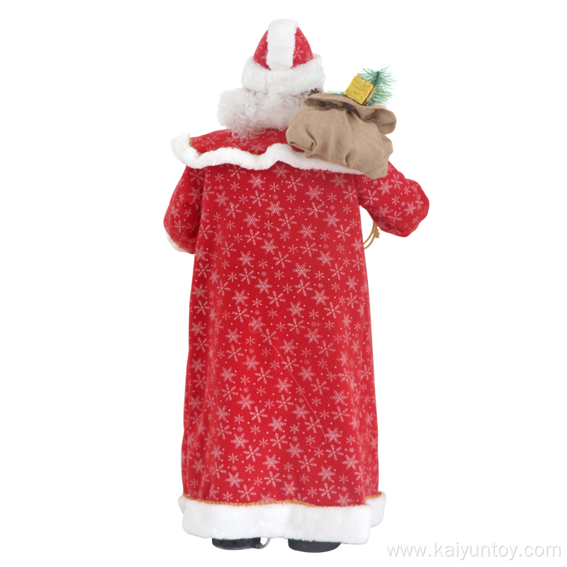 Fashion Classic Standing Santa Christmas Decoration