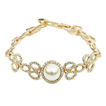 Bracelets, Luxury Design for Fashion Lady, OEM Orders are Welcome