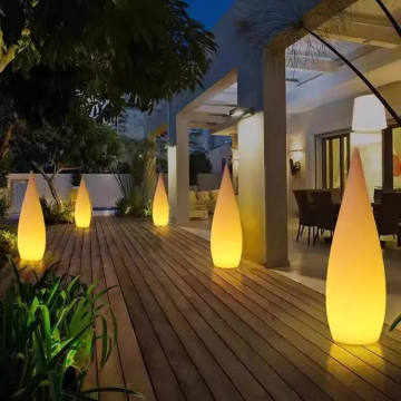 Drip Shape Outdoor Ambient Lamp for Garden and Indoor Lighting