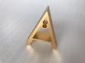 Triangulär fast anodiserad aluminiumvinkelkontakt