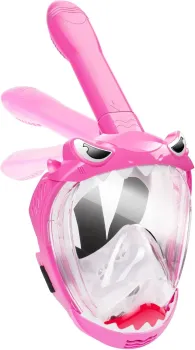Kids Full Face Snorkeling Mask with Panoramic View