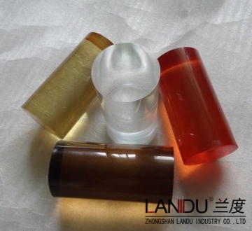 different size color acrylic round rods