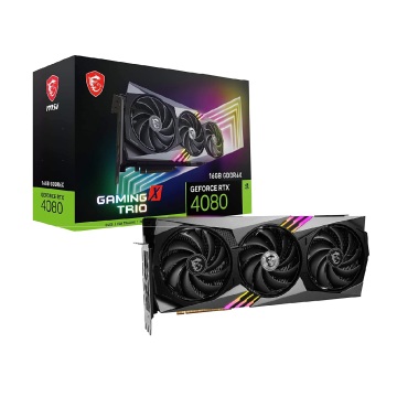 MSI Gaming GeForce RTX 4080 16GB Tri-Frozr 3 Graphics Card