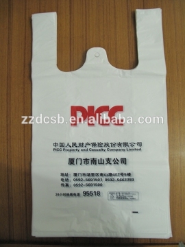 Plastic HDPE T-shirt Bag