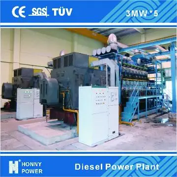 standby 3300kVA Cummins HV Generator Set