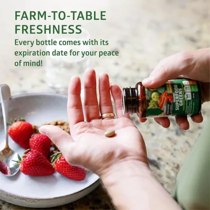 Daily Organic Greens Supplement for Vitality