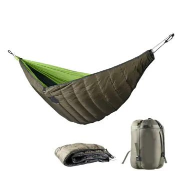 BODI Hammock Underquilt - Full Length 4 Season Camping & Backpacking Quilt for Single & Double Hammocks