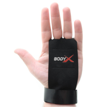 Leather Hand Grips XS with Adjustable Hook and Loop Strap