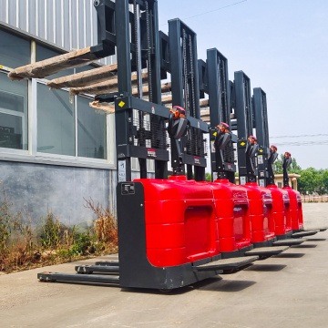 Levering van elektrische vorkheftrucks, semi-elektrische stapelaar, vorkheftruck, verhoogde auto&#39;s