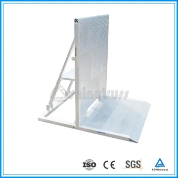 Lightweight but strong people safety Temporary barricade retractable barricades