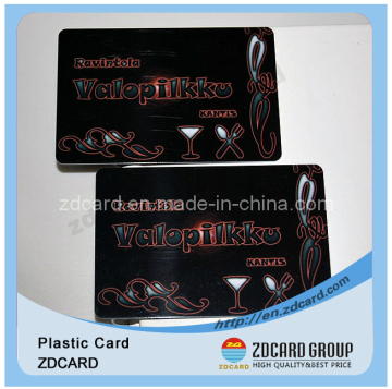 PVC Gift Card with Barode/Plastic Gift Cards/Plastic Membership Card