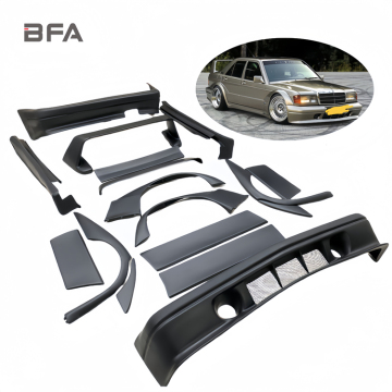 Mercedes-Benz C-Class 190E W201 190e Evolution II Front and Rear Bumper Body Kit