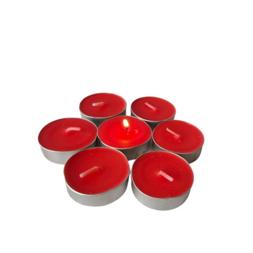 Wholesale Unscented Multicolor Tealight Candles