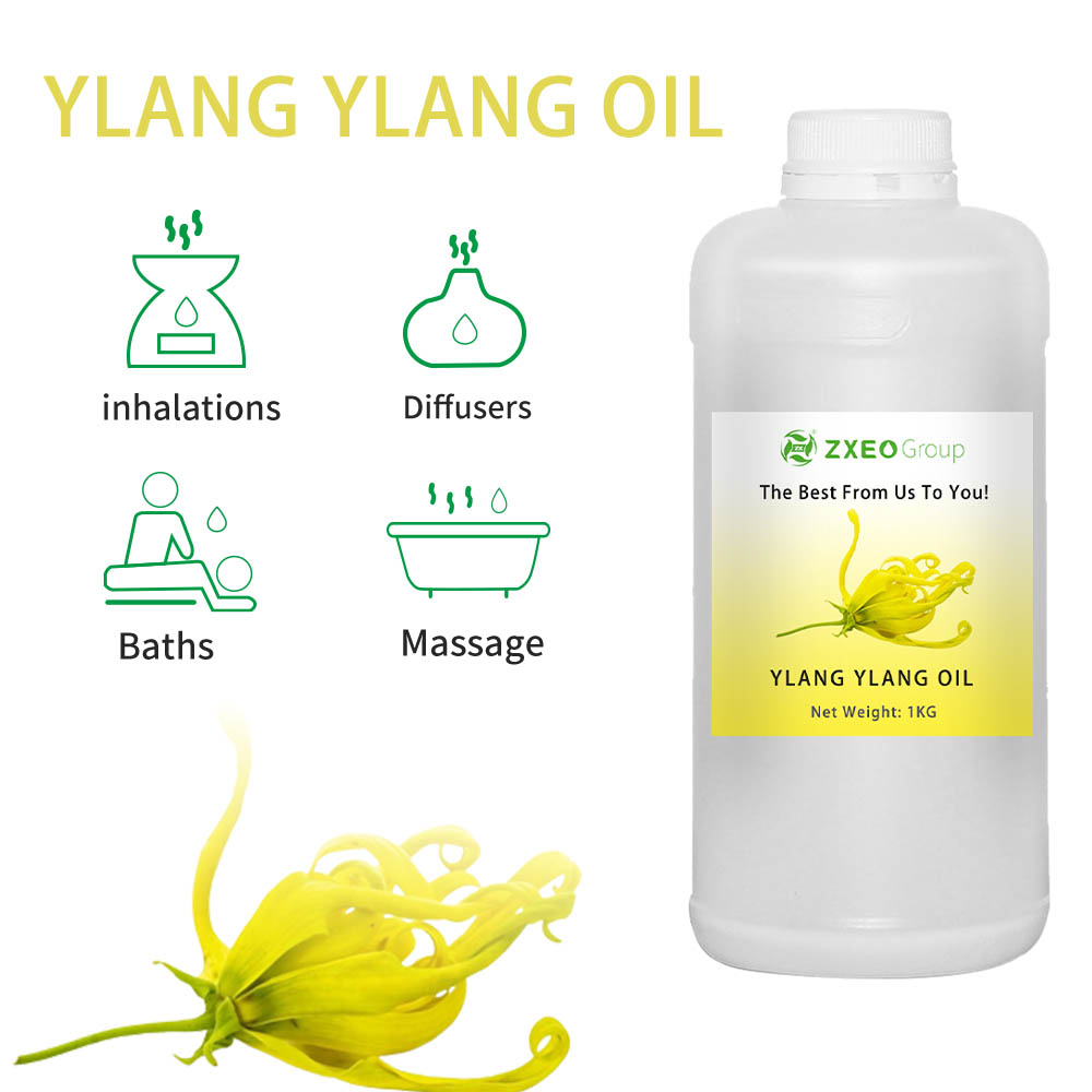 Ylang Ylang Oil esencial 100% Difusor de aromaterapia natural