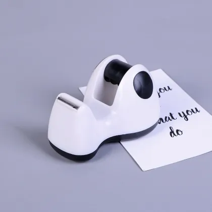 Colorful Mini Office Plastic Tape Dispenser