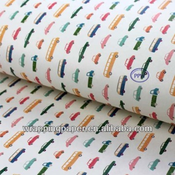 car design gift wrapping paper