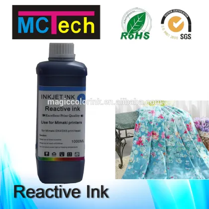 High Quality fiber Reactive Printing Inks Textile Dye Ink for Epson 6070