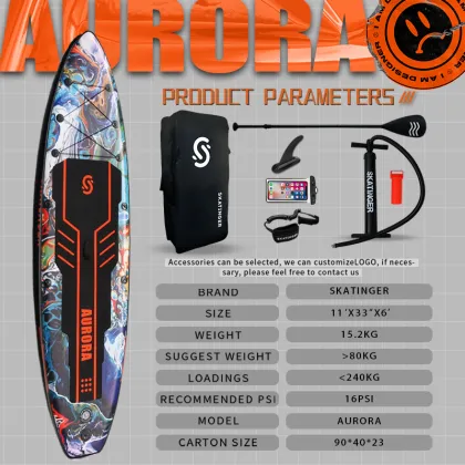 SKATINGER Double Layer Paddleboard - Factory Price Water Sports Surf Board